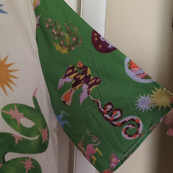 Colorful Printed Women's Set 2X - 3X READ MEASUREMENTS - Picture 3 of 12